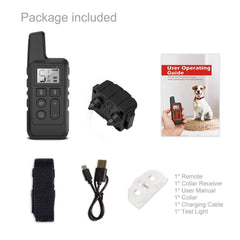 Dog trainer barking stop 500m remote control