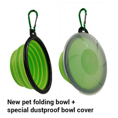 Silicone Dog Bowl Travel Folding