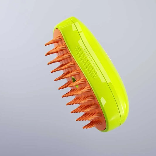 3 in 1 self-cleaning Pet dog steam brush