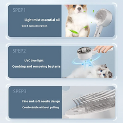 Pet Self Cleaning Grooming Brush
