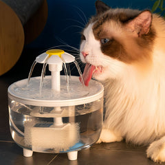 1200ml Pets Water Fountain Auto Filter USB