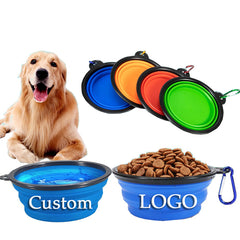Silicone Dog Bowl Travel Folding