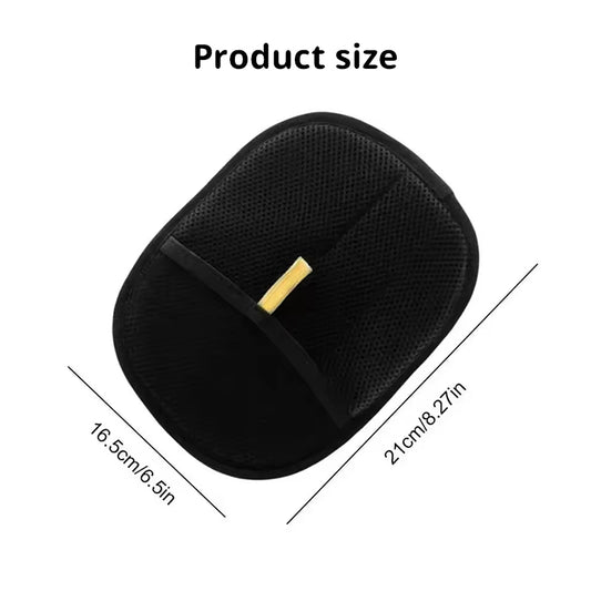 Static Pet Hair Removal Gloves - 3-in-1 Grooming